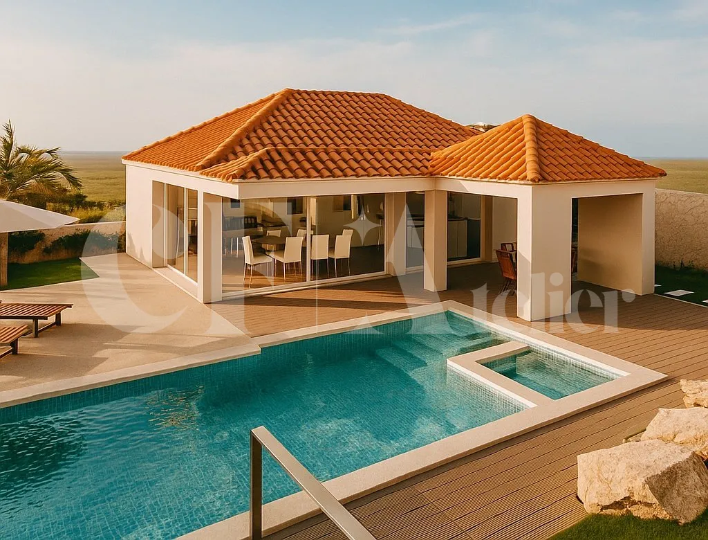 Pool House and Garden
